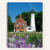 Port Sanilac Lighthouse Notebook Notizblock (Vorderseite)