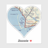 Port St. Joe FL Aufkleber (Blatt)