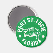 Port St. Lucie, Florida Magnet (Vorderseite/Rückseite)