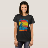 Port St Lucie Florida Retro Throwback Surf & Beach T-Shirt (Vorne ganz)