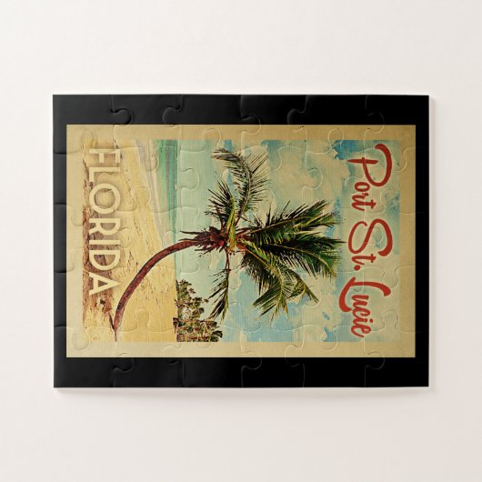 Port St Lucie Palm Tree Wandern Puzzle (Horizontal)