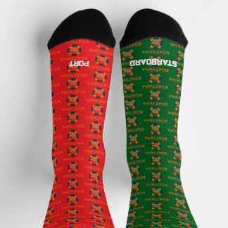 Port & Starboard Boat Show Socks by Boatvana Socken