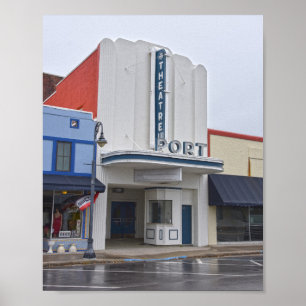 Port Theater, Port St. Joe, Florida Poster