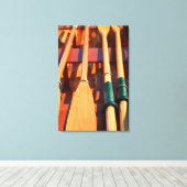 Port Townsend, Holzbootfestival Leinwanddruck (Insitu (Holzboden))