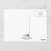 Port Townsend Moorage Postkarte (Rückseite)