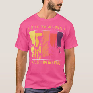 Port Townsend Wa Bedrängter Berg Wandern Klettern T-Shirt