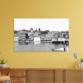 Port Townsend, WA Waterfront Stadtansicht Fotograf Leinwanddruck (Insitu (Wohnzimmer))