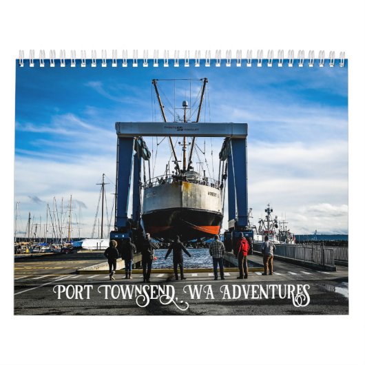 Port Townsend, Washington Fotografie Kalender (Titelbild)