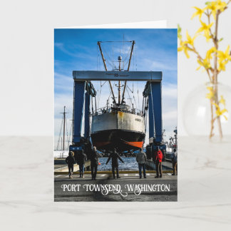 Port Townsend Werft Fotografie Karte
