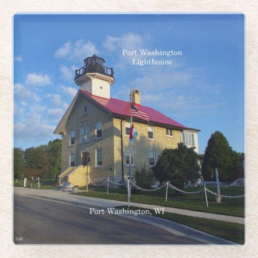 Port Washington Lighthouse Untersetzer (Vorderseite)