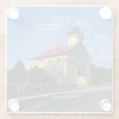 Port Washington Lighthouse Untersetzer (Rückseite)