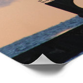 Port Washington, Wi. Leuchtturm Poster (Ecke)