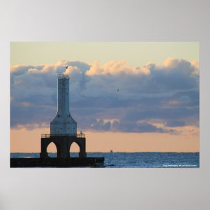 Port Washington, Wi. Leuchtturm Poster