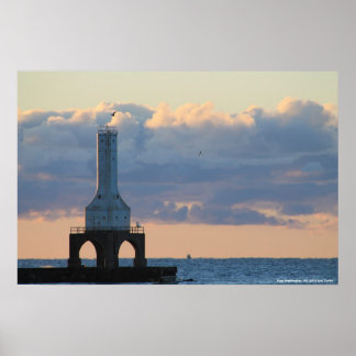 Port Washington, Wi. Leuchtturm Poster