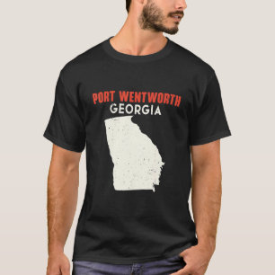 Port Wentworth Georgia USA Staat America Travel Ge T-Shirt