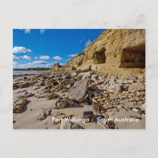 Port Willunga Höhlen, Port Willunga - Süd Aus.. Postkarte