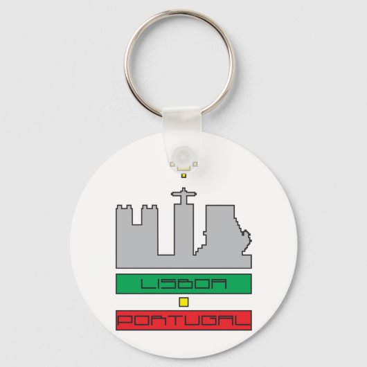 Porta-chaves Monumentos de Lisboa-Portugal Schlüsselanhänger (Vorderseite)