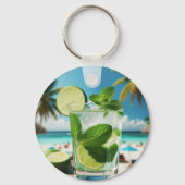 Porta Chaves Personalizado Diferente Caipirinha Schlüsselanhänger (Vorderseite)