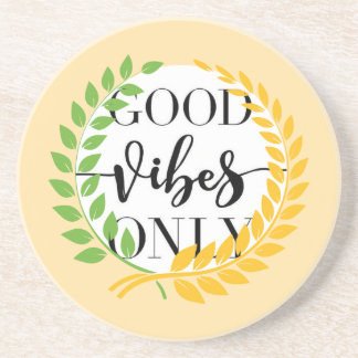 Porta copos good vibes getränkeuntersetzer