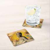 PORTA COPOS JAZZ - NINA SIMONE RECHTECKIGER PAPPUNTERSETZER (Vor Ort)