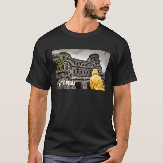 Porta Nigra in Trier Rheinland-Pfalz Deutschland T-Shirt (Vorderseite)