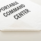 Portable command center blanket sherpadecke (3/4)