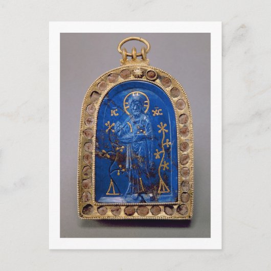 Portable Icon, wahrscheinlich mittelalterlich (lap Postkarte (Vorderseite)