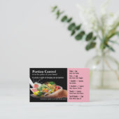 Portable Kontrolle Business Cards Visitenkarte (Stehend Vorderseite)