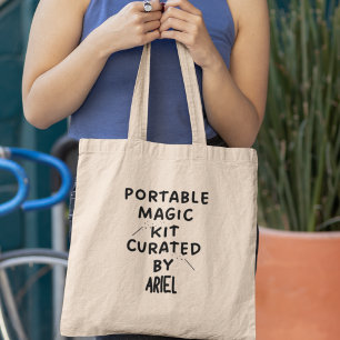 Portable Magic Kit Personalisiert Funny Quirky Ges Tragetasche