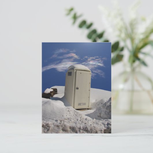 Portable Potty Kalender ~ Postcard Postkarte (Stehend Vorderseite)