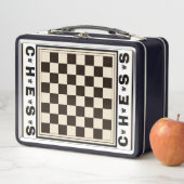 Portable Senet Board Schachbrett Metal Lunchbox (Beispiel)