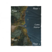 Portable Tabletop Gaming Map Water Landing Dock