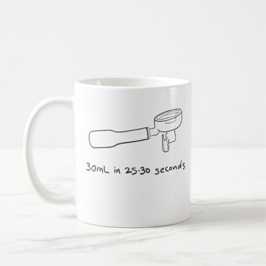 Portafilter Tasse (Links)