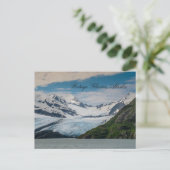 Portage Glacier Alaska Postkarte (Stehend Vorderseite)