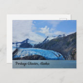 Portage Glacier Alaska Postkarte (Vorne/Hinten)