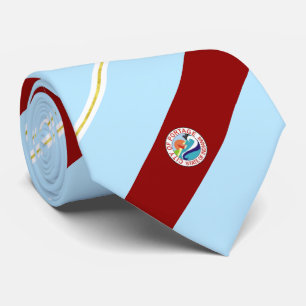 Portage (Indiana) Stadtflagge Neck Tie Krawatte