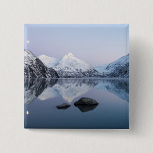 Portage Lake Twilight Button