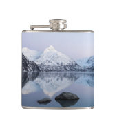 Portage Lake Twilight Flachmann (Vorderseite)