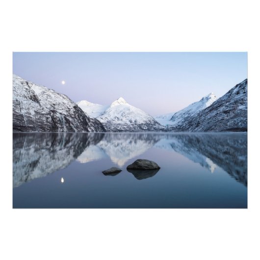 Portage Lake Twilight Fotodruck (Vorne)