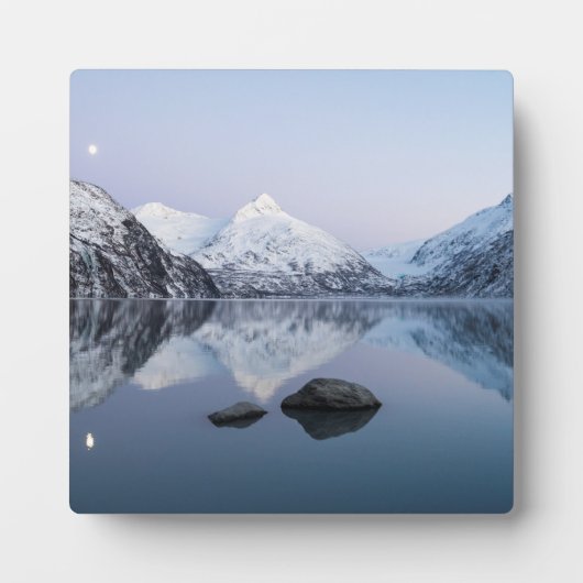 Portage Lake Twilight Fotoplatte (Vorderseite)