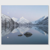Portage Lake Twilight Geschenkpapier (Flach)