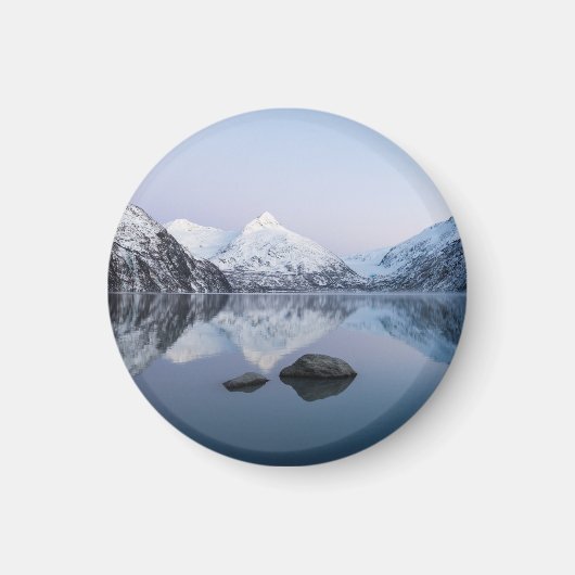 Portage Lake Twilight Magnet (Vorne)