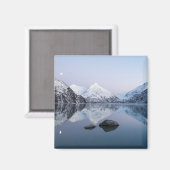 Portage Lake Twilight Magnet (Vorderseite/Rückseite)