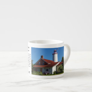 Portage River Lighthouse Espresso Tasse