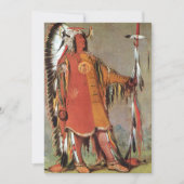 Portait vom indischen Chef Mato-Tope von George Ca (Vorderseite)