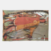 Portait vom indischen Chef Mato-Tope von George Ca Geschirrtuch (Horizontal)