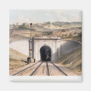 Portal Brunels des Kastentunnels nahe Bad Magnet