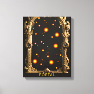 PORTAL CANVAS PRINT LEINWANDDRUCK