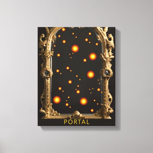 PORTAL CANVAS PRINT LEINWANDDRUCK (Vorderseite)