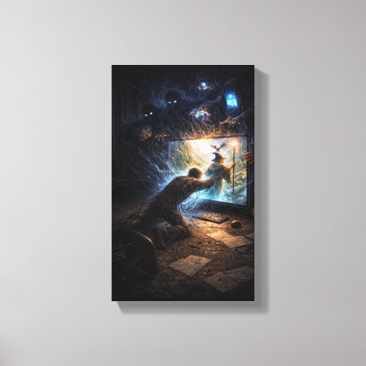 Portal der Flucht Leinwanddruck (Vorderseite)